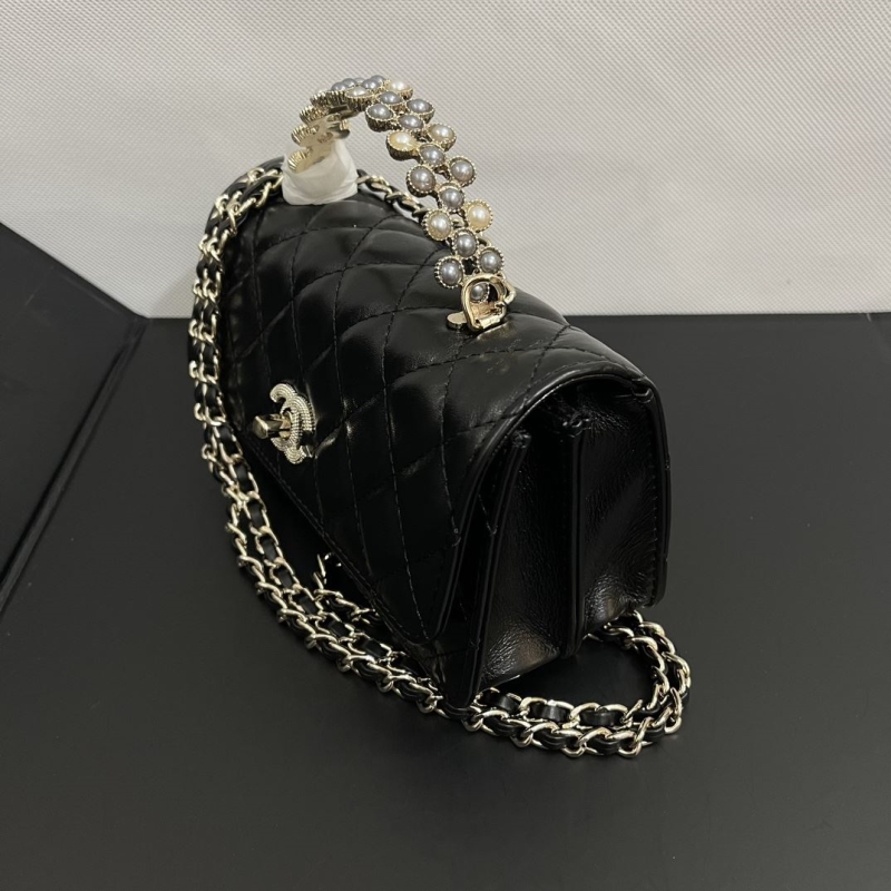 Ch**el top handle bags